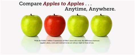 Shopping around for an electricity or natural gas supplier may save you money and help you access additional services, features, and offers. . Puco apples to apples electric